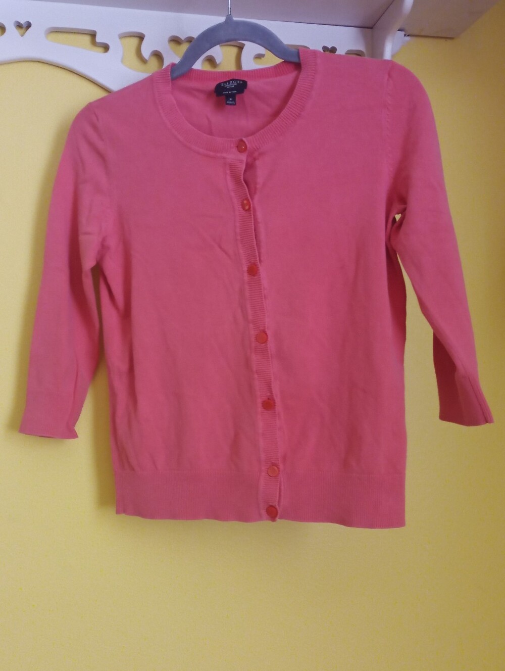 Orange Petit Talbot Cardigan